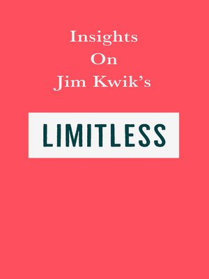 cover image of Insights on Jim Kwik's Limitless